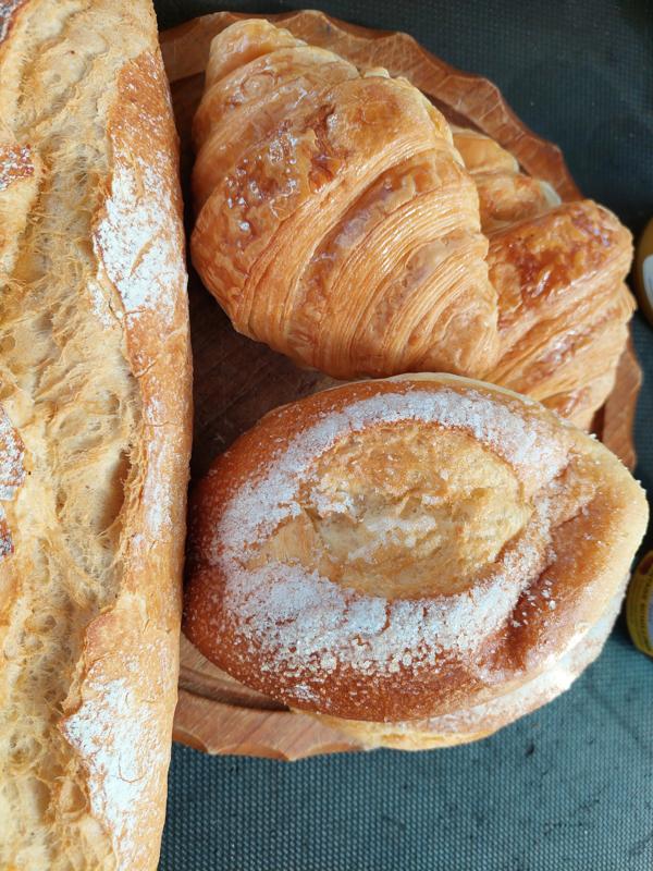 Frühstücksgebäck aus der Panaderia