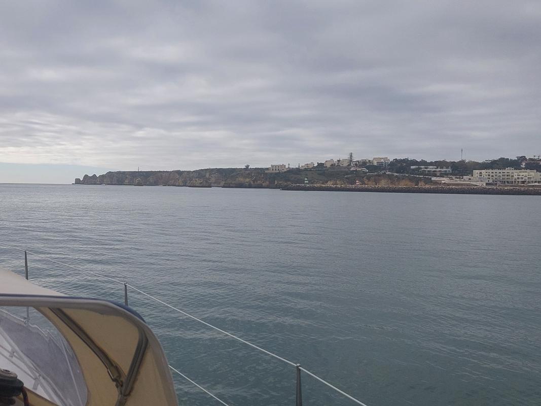 Blick zurück nach Lagos