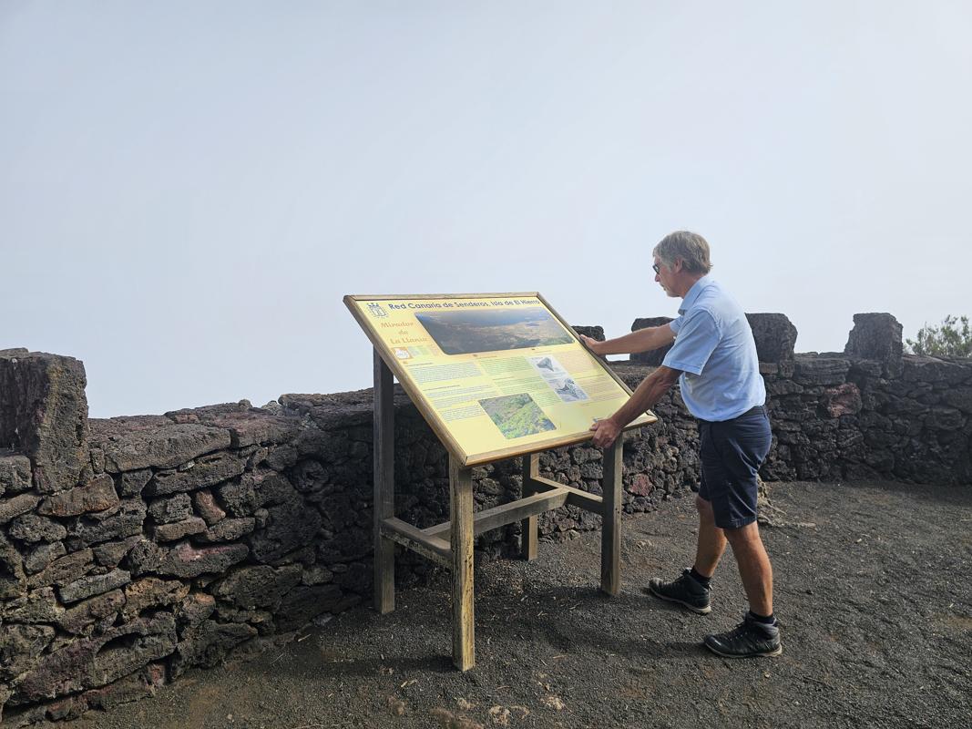 Aussicht am Mirador 