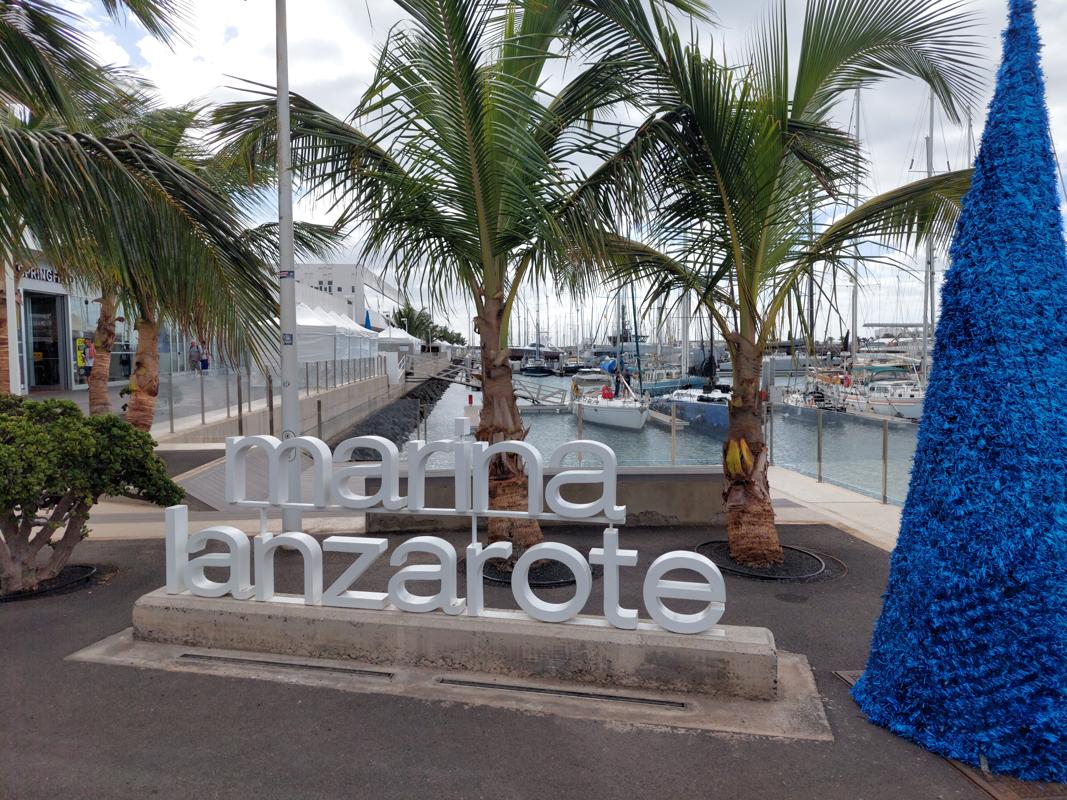 Ankunft in der Marina Lanzarote 