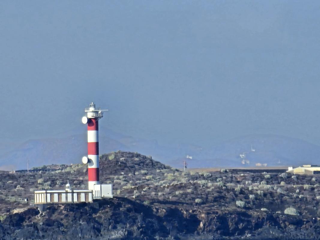 Der Leuchtturm markiert die Südwestküste Teneriffas.